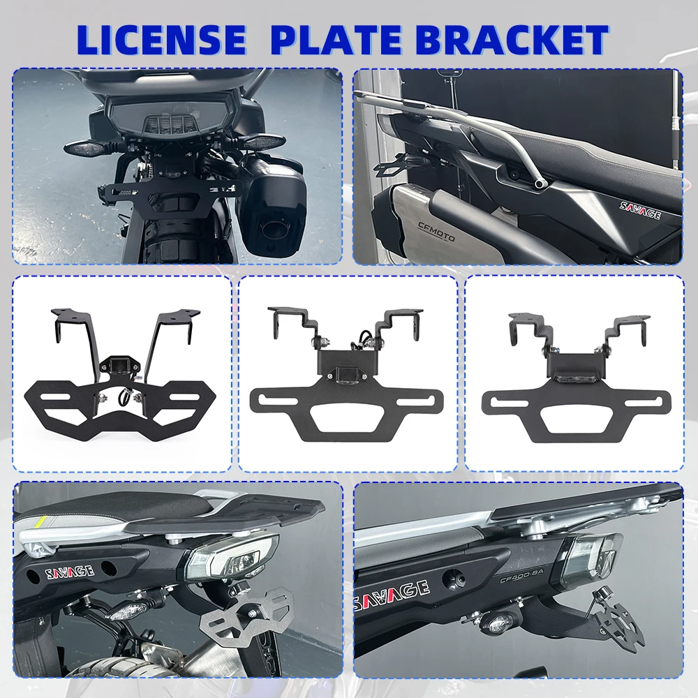 For CFMOTO 800MT-X 2024-2026 800MTX Motorcycle Accessories Cover Guard Wheel Slider Handguard GPS Holder License Plate Bracket