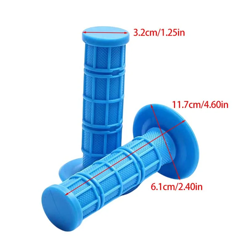 Blue Anti-Slip Driver Gloves, Universal Grip Cover, Wear-Resistant Accessories for Off-Road Use