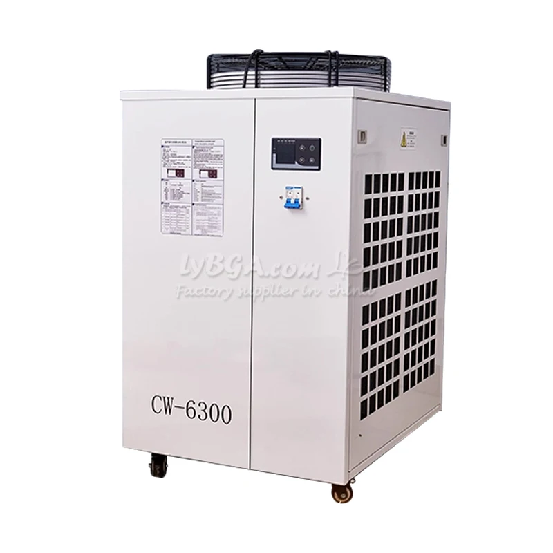 LY Industrial Chiller CW-6300 CW Series Water Cool Water Tank Capacity 18L for CO2 Laser Engraving Cutting System power 3560W