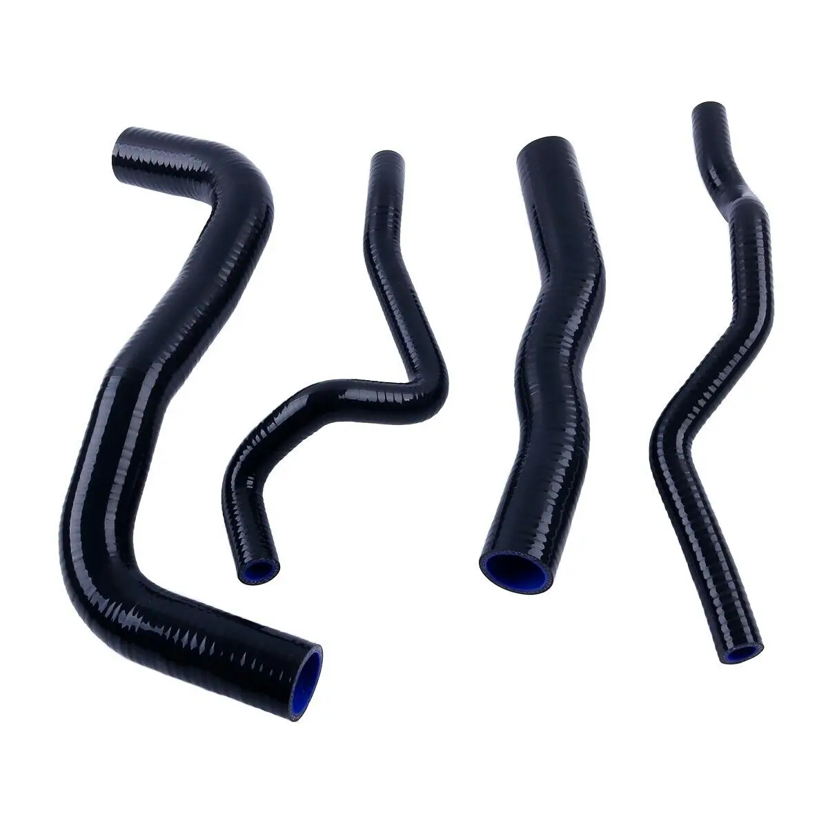 4PCS Automatic Transmission Radiator Heater Silicone Hose For 1994-2000 Mitsubishi FTO DE3A Chassis 2.0L 6A12 MT 95 96 97 1998