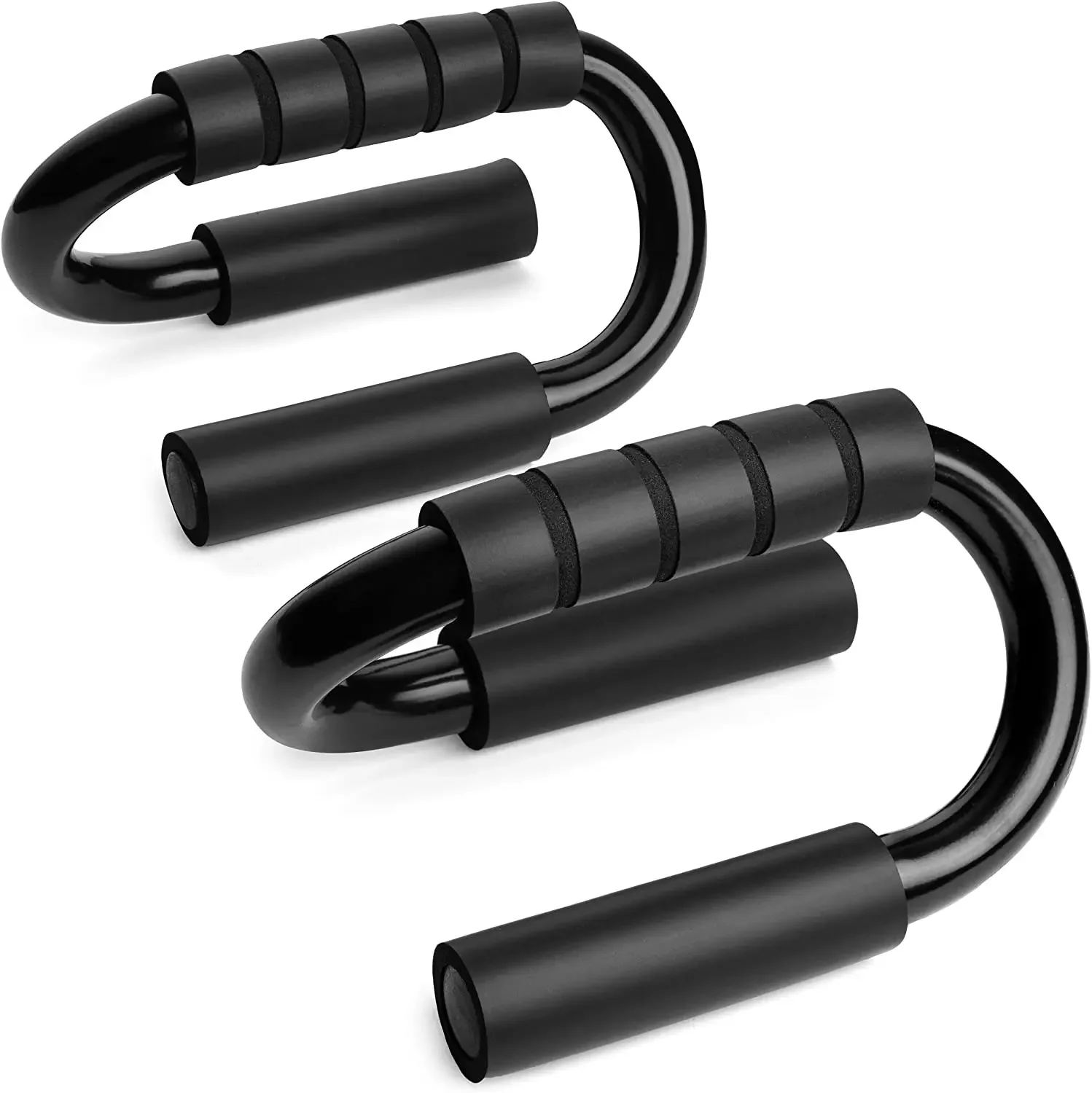 Metal Push Up Bars for Men and Women  Non Slip Push Up Stands Pushup Bars for Pushups Home Workout Exercise