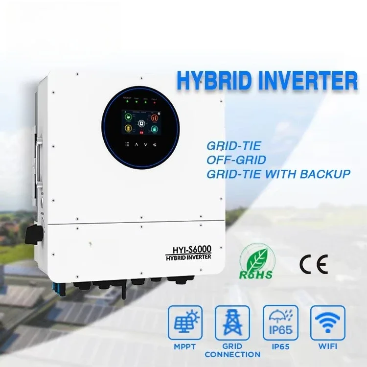 off-grid 3000w 5000w 12v 24v hybrid solar inverter