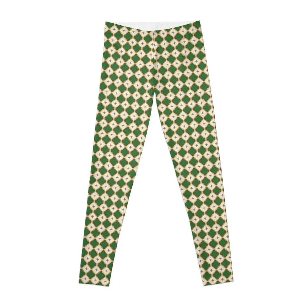 

Quatrefoil Tile Pattern Print Leggings sport legging for fitness Women's push up Women's sportswear Womens Leggings