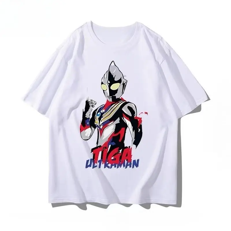 

Ultraman Cerro Digatrica Cartoon Student Loose Plus Size Short Sleeve T-Shirt Men's and Women's Half Sleeve