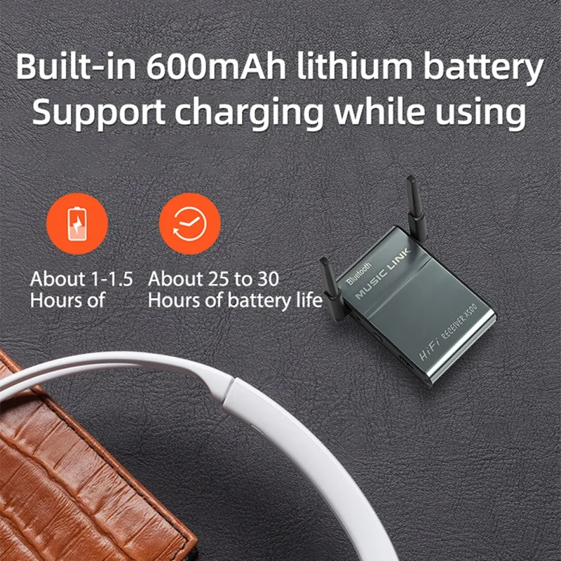 Aux 오디오 블루투스 리시버 무손실 오디오 어댑터, HIFI 자동차 내비게이션 통화, RCA 무선 레트로 스피커 5.0 B, 사용하기 쉬움