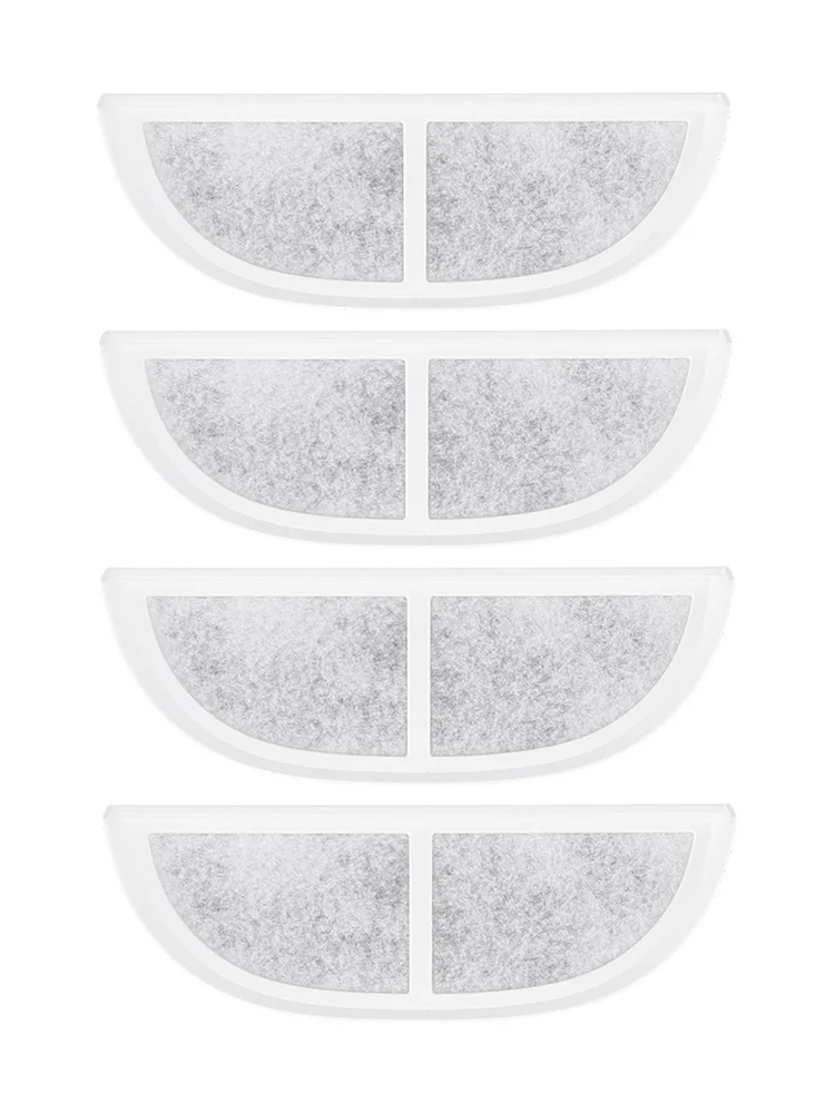 4/8 قطعة فلتر للحيوانات الأليفة موزع مياه مجموعة مرشحات مع مرشح قوي لامتصاص الغبار قطع غيار الأجهزة المنزلية اللوازم المنزلية