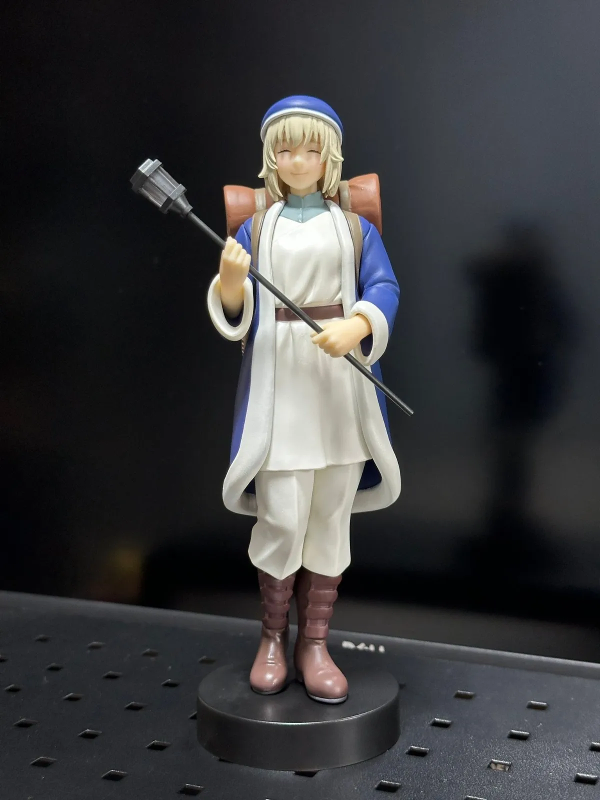 18CM 애니메이션 던전 Meshi Falin Touden 그림 스탠드 모델 장난감 인형 Marcille Donato 액션 피규어 PVC 생일 선물 어린이