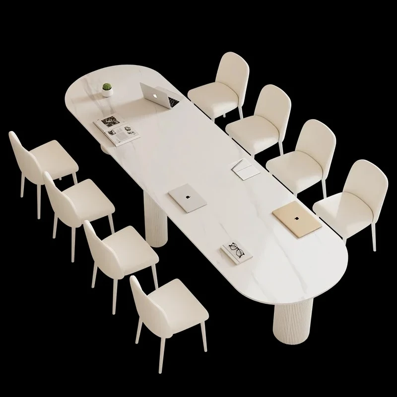 

Кремовый ветер, длинный стол для конференций, деловые переговоры, большой стол, верстак, салон красоты, комбинация длинного стола и стула