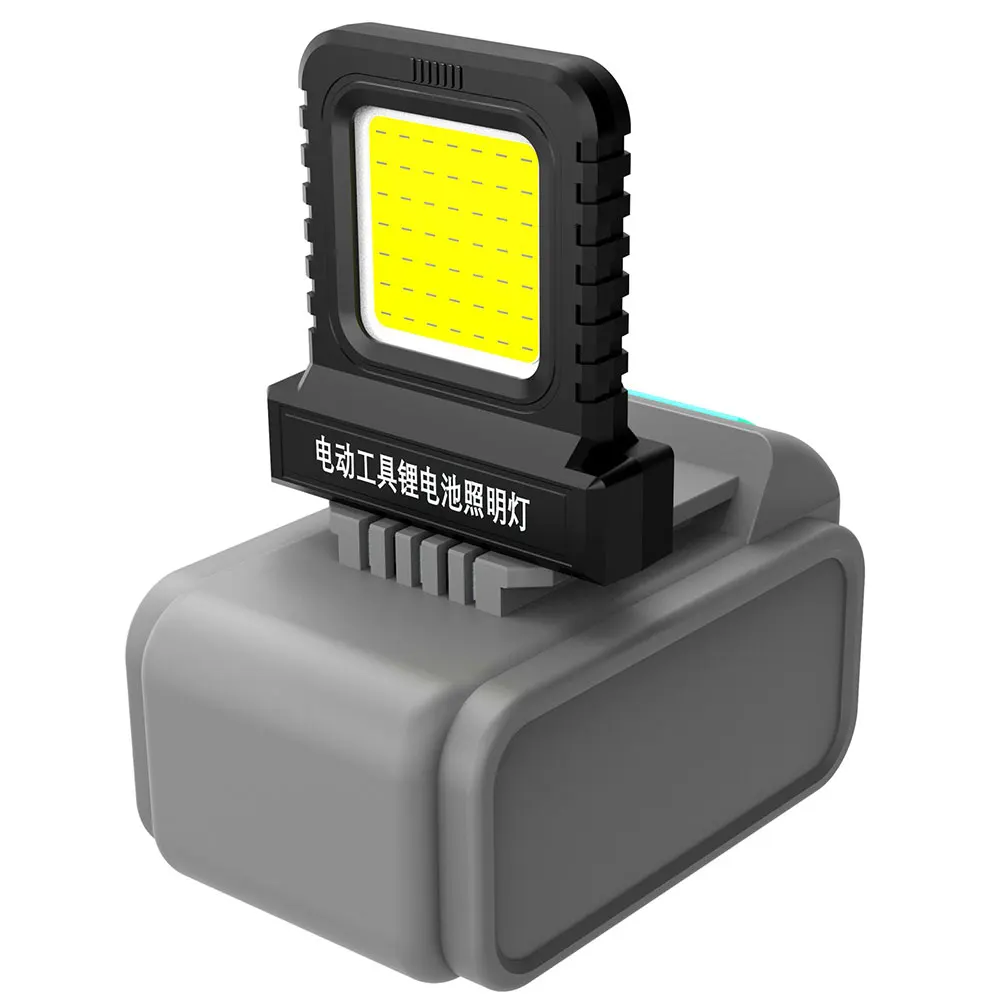 ضوء عمل LED اللاسلكي ، 21 فولت تعمل بالبطارية ضوء العمل في الهواء الطلق ، ضوء الطوارئ الطويل الأمد ، مصباح يدوي ، للتخييم