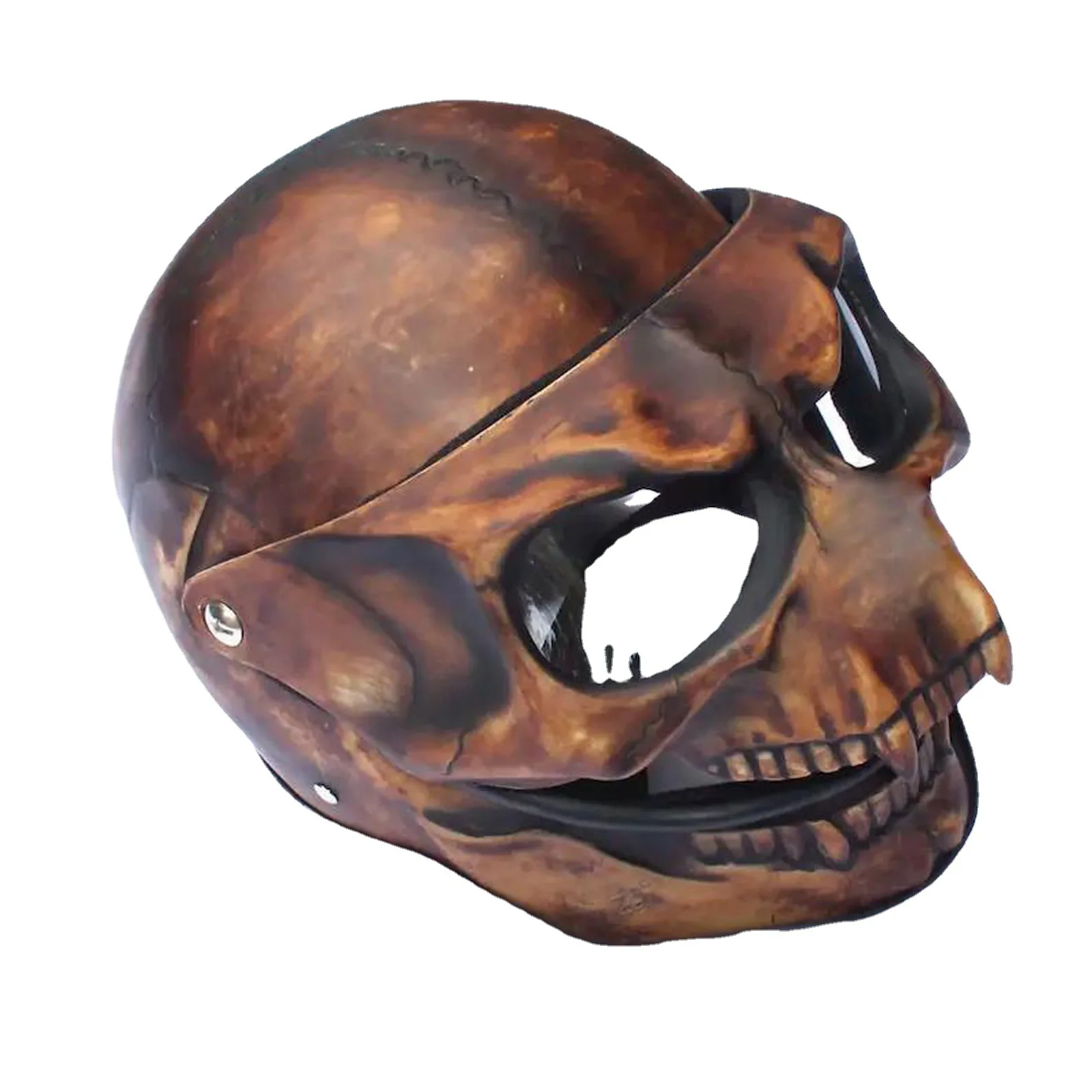 Skull mask for Halloween, full face mask, mouth cover, face shield, party mask