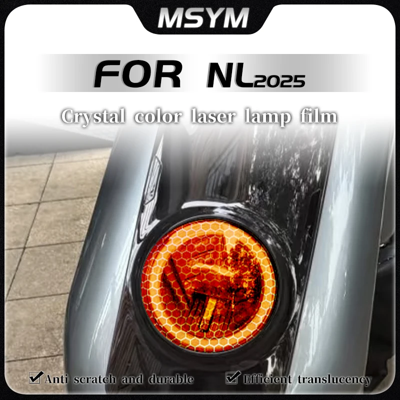 

Для мотоцикла NIU NL CITI 2025, пленка для фар и задних фонарей, сотовая лазерная наклейка, защитная пленка, аксессуары