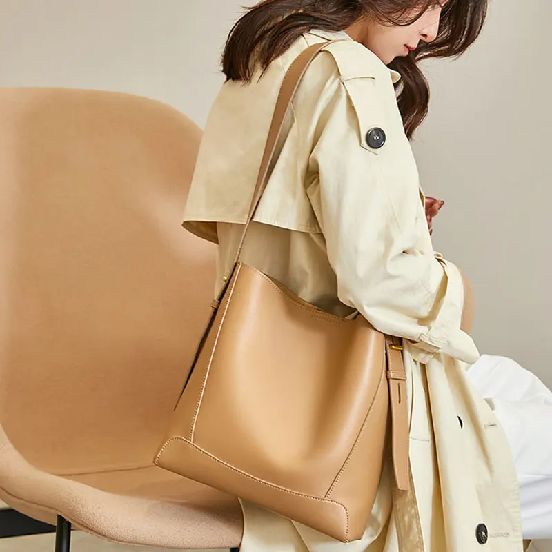 Thumbnail 2 - #15 Trending Soft Leather Bucket Bags Right Now