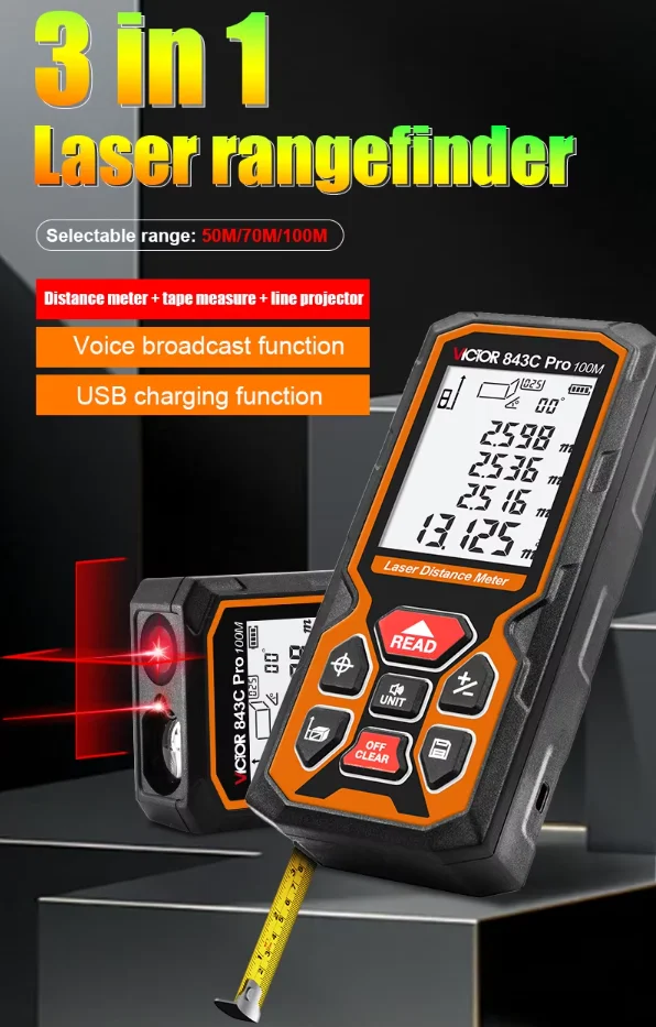 Medidor de Distância a Laser D - Laser Distance Meter 100M avaliação e preço