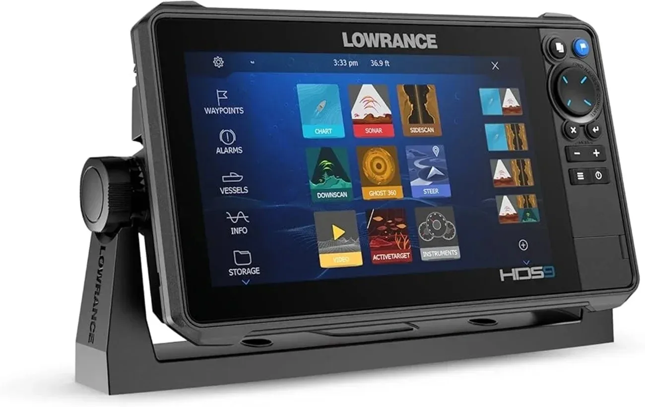 TOP-VERKAUF: Lowrance HDS PRO Fischfinder/Kartenplotter, verfügbar mit und ohne Wandler