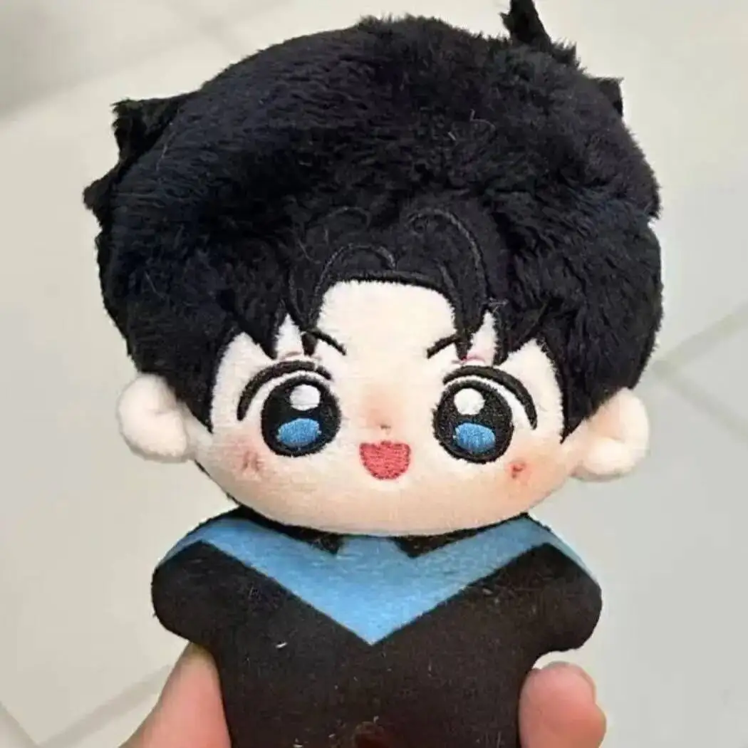 Peluche 10cm Anime chauve-souris Wayne attributs peluche poupée dessin animé rôle Todd Dick Cosplay coton poupée sac à dos pendentif enfants adultes cadeaux