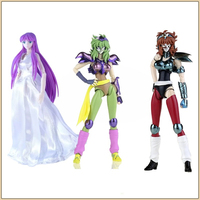 GoodTony/GT Saint Seiya Myth Cloth EX Athena Saori Kido Eagle Marin Ophiuchus Shaina Silver Knights of the Zodiac Action Figure
