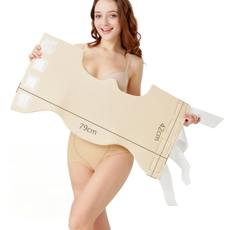 High-pressure and High-elasticity Pressure-reducing Vest for Abdominal Shaping After Female Foam Liposuction The Waist Abdomen