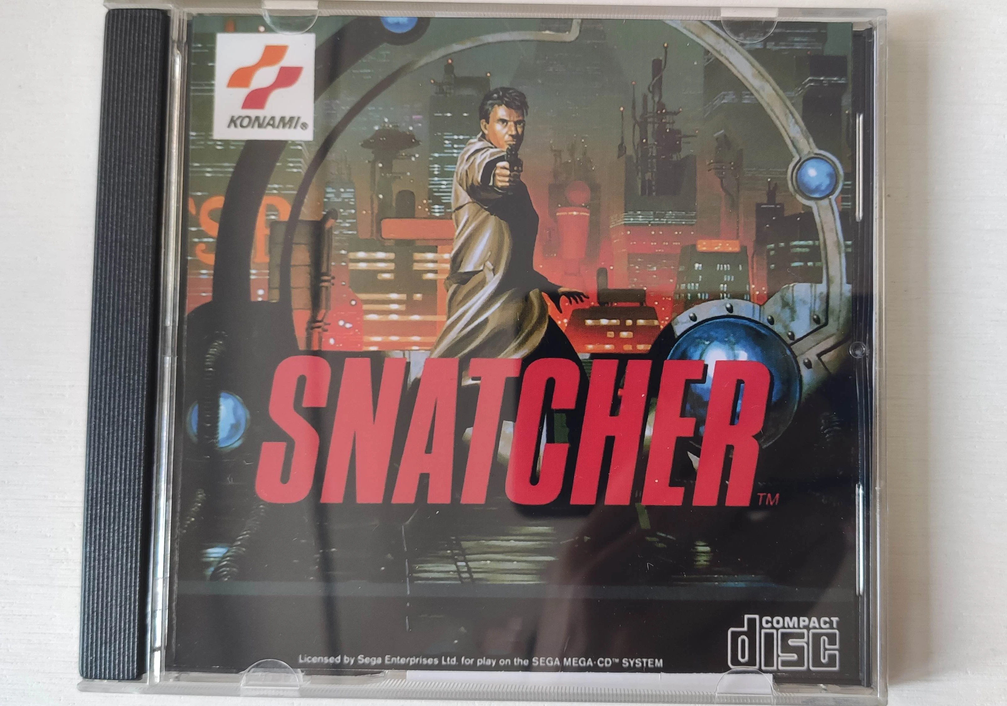 Mega CD Copia Disco Snatcher Gioco Sblocco Console Megasega Driver ottico retrò Parti di macchine per videogiochi retrò