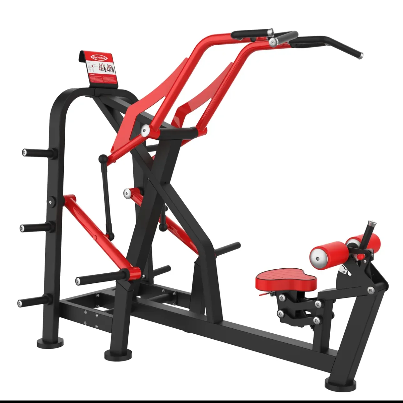 

Professional Gym Multifunctional Fitness Equipment Super Lat Machine Convergent Manufacturer Steel Body for Chest Back Safety