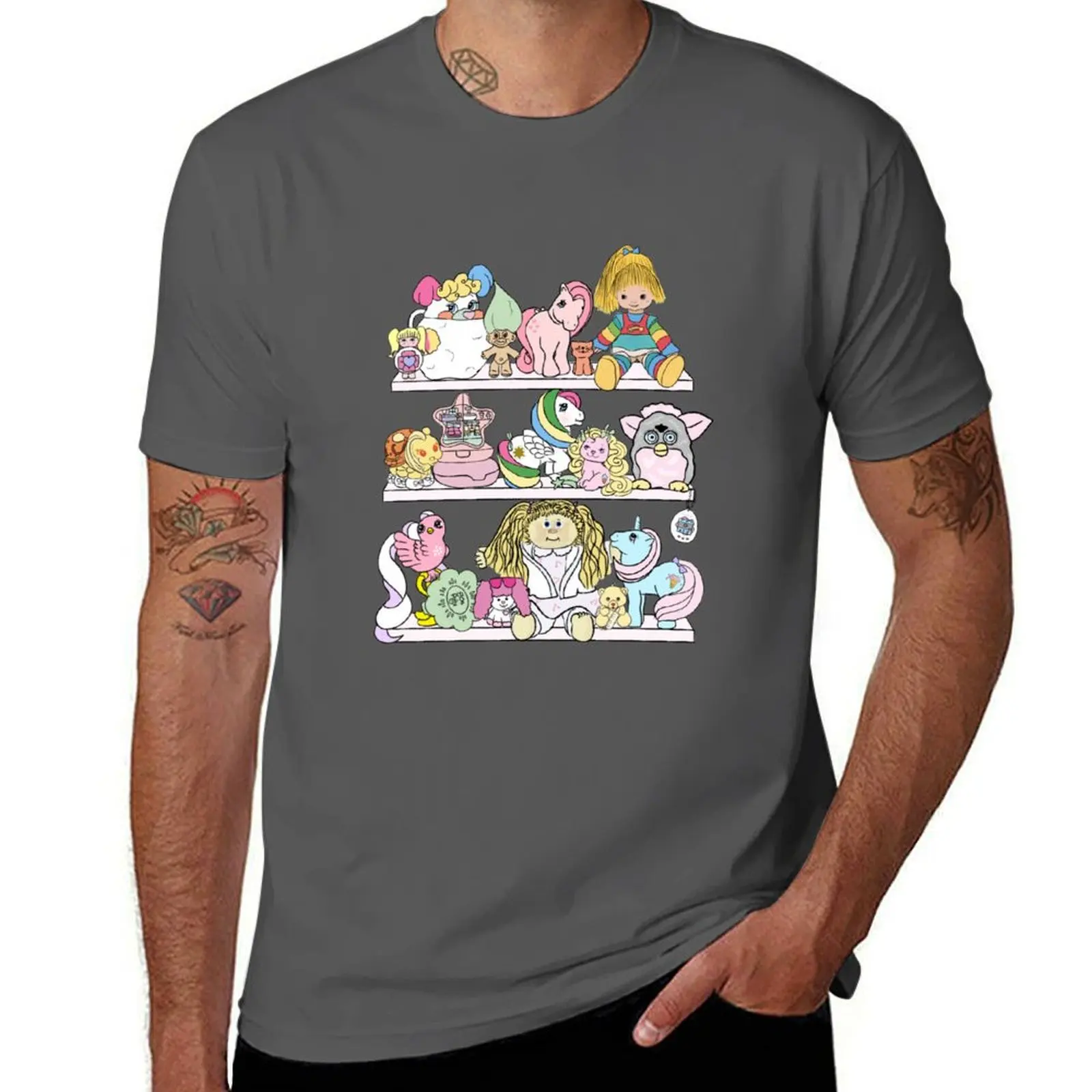 Shelfie 13 vintage doll toys T-Shirt High Quality Durable T-Shirt