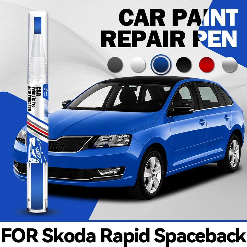 

For Skoda Rapid Spaceback Car paint touch up pen auto paint concealer pencil acrylic paints car accessories detailing auto