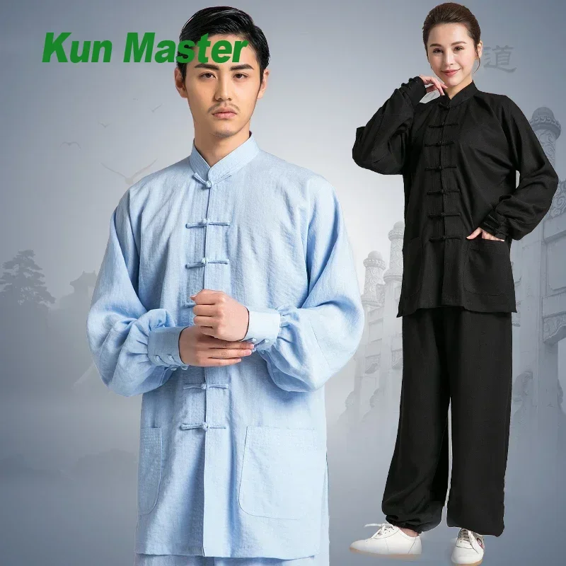 

Martial Art Uniform Tai Chi Clothes Wushu Clothing Kung Fu Dress Multicolor Unisex Women And Men Kun Master 2023 New Style