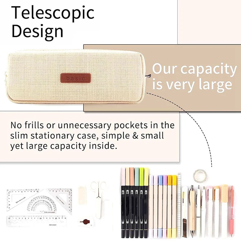 학생 연필 가방 교환 가방, 화장품 가방, 사무실 문구 보관 가방, 청소년 학교에 적합