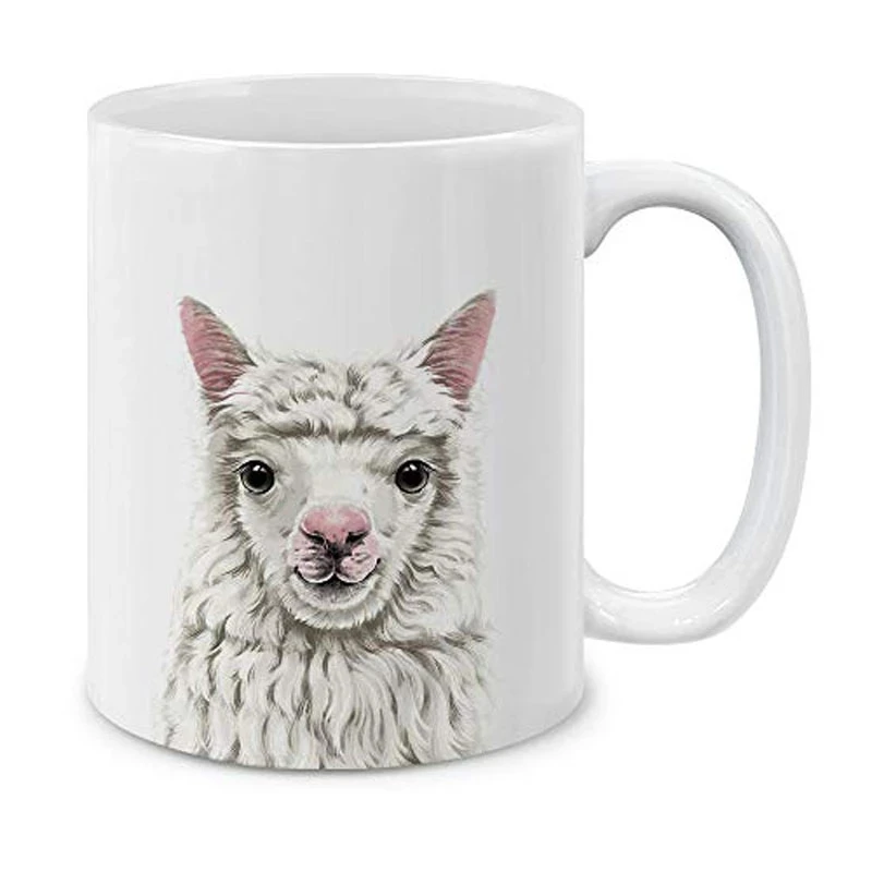 Alpaca Cups Bear Coffee Mug Duck Cups Horse Mugs for Kids Gifts Boy Girl Children Drinkware Home Decal Teaware Coffeeware