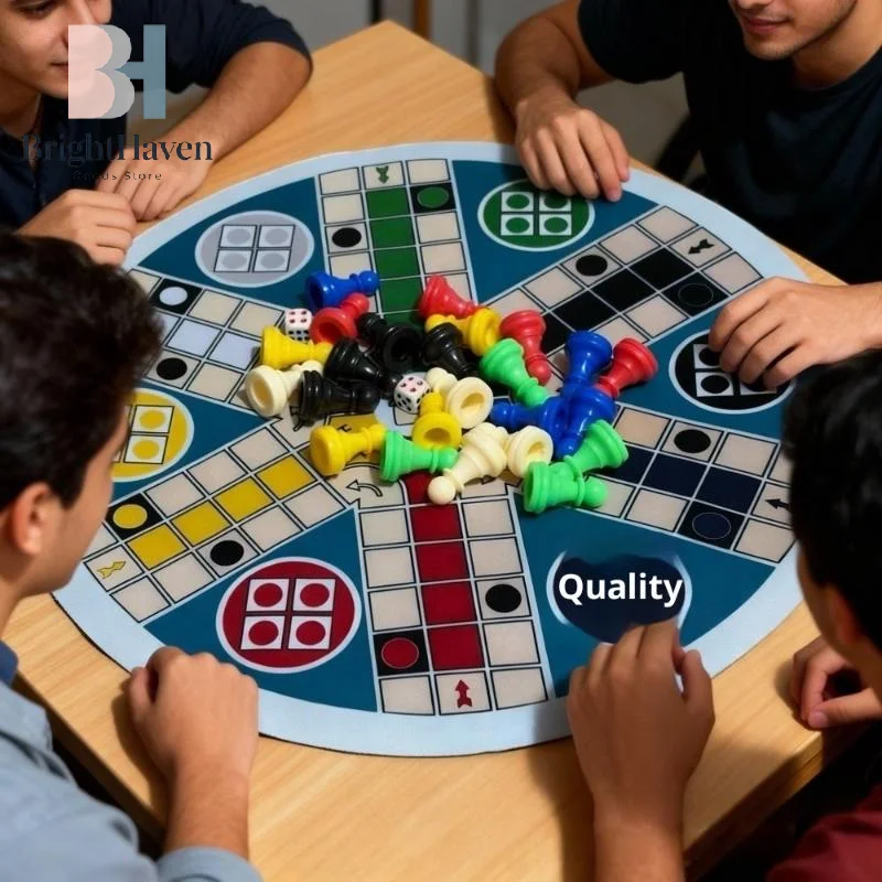 Board Game Ludo - 1 Set Permainan Pesta untuk 2-6