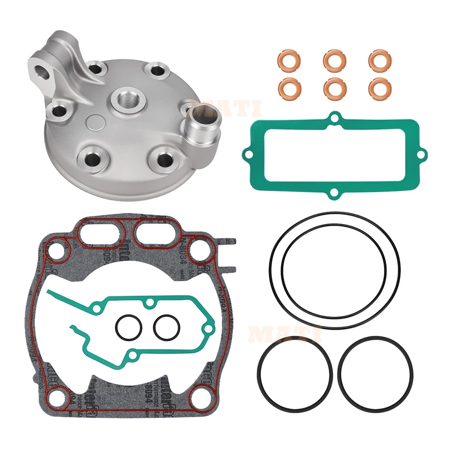 Cylinder Head With Gasket For Yamaha YZ250 2001-2002 & 2011-2024 O.E.M#5MW-11111-02-00 93211-02703-00 90201-080L8-00 5MW-14642-0