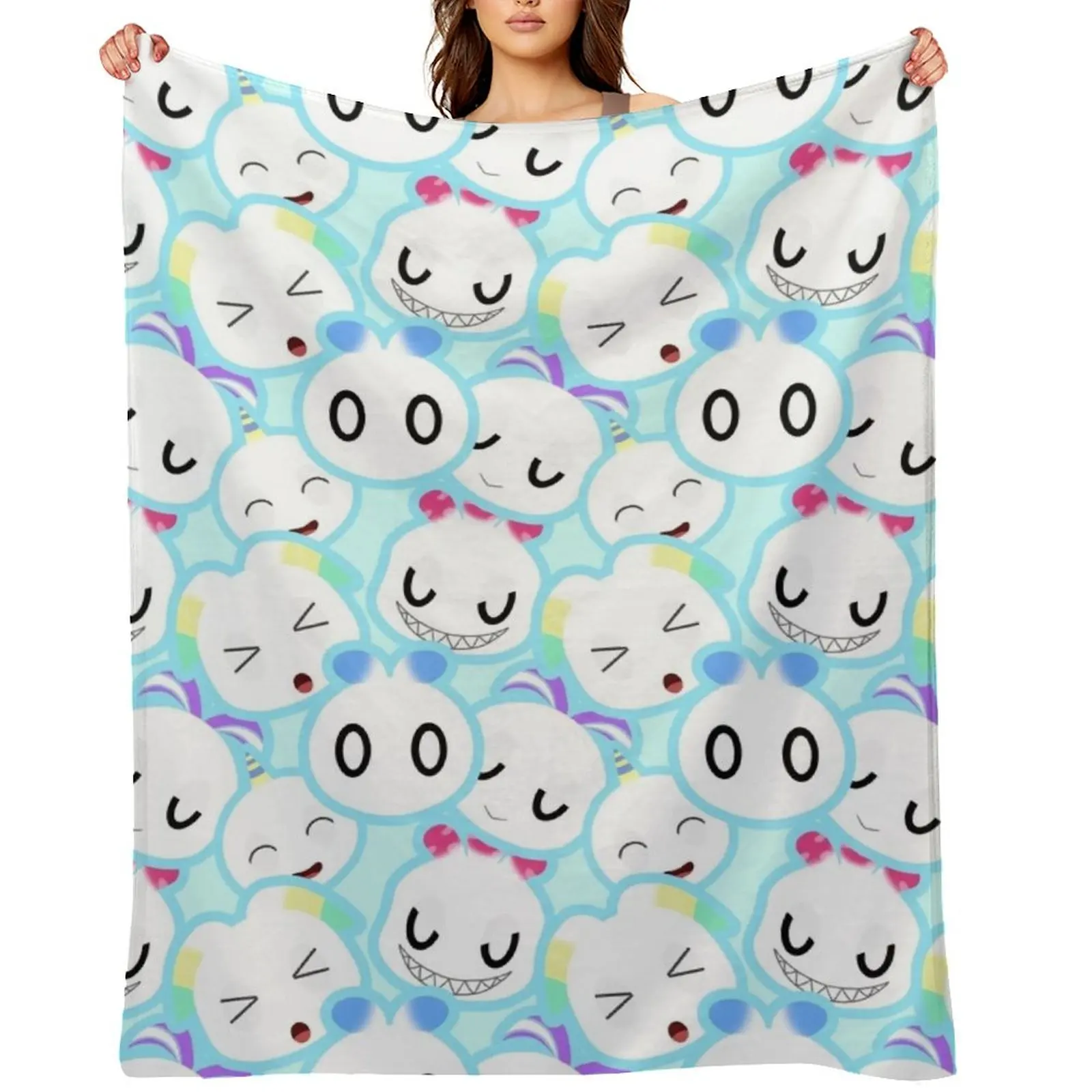 Hero Chao (Stage 1) Throw Blanket Decorative Throw Thins anime For Baby Blankets