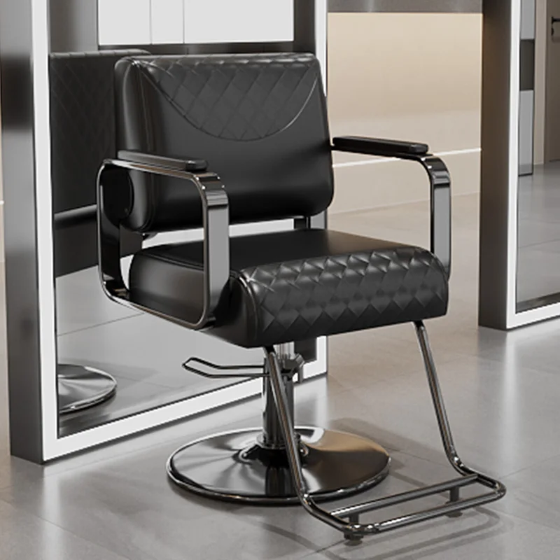 เก้าอี้ตัดผมสุดหรู ดีไซน์เฉพาะตัว สำหรับมืออาชีพ สไตล์มินิมอล ทันสมัย นั่งสบาย เฟอร์นิเจอร์ร้านเสริมสวย