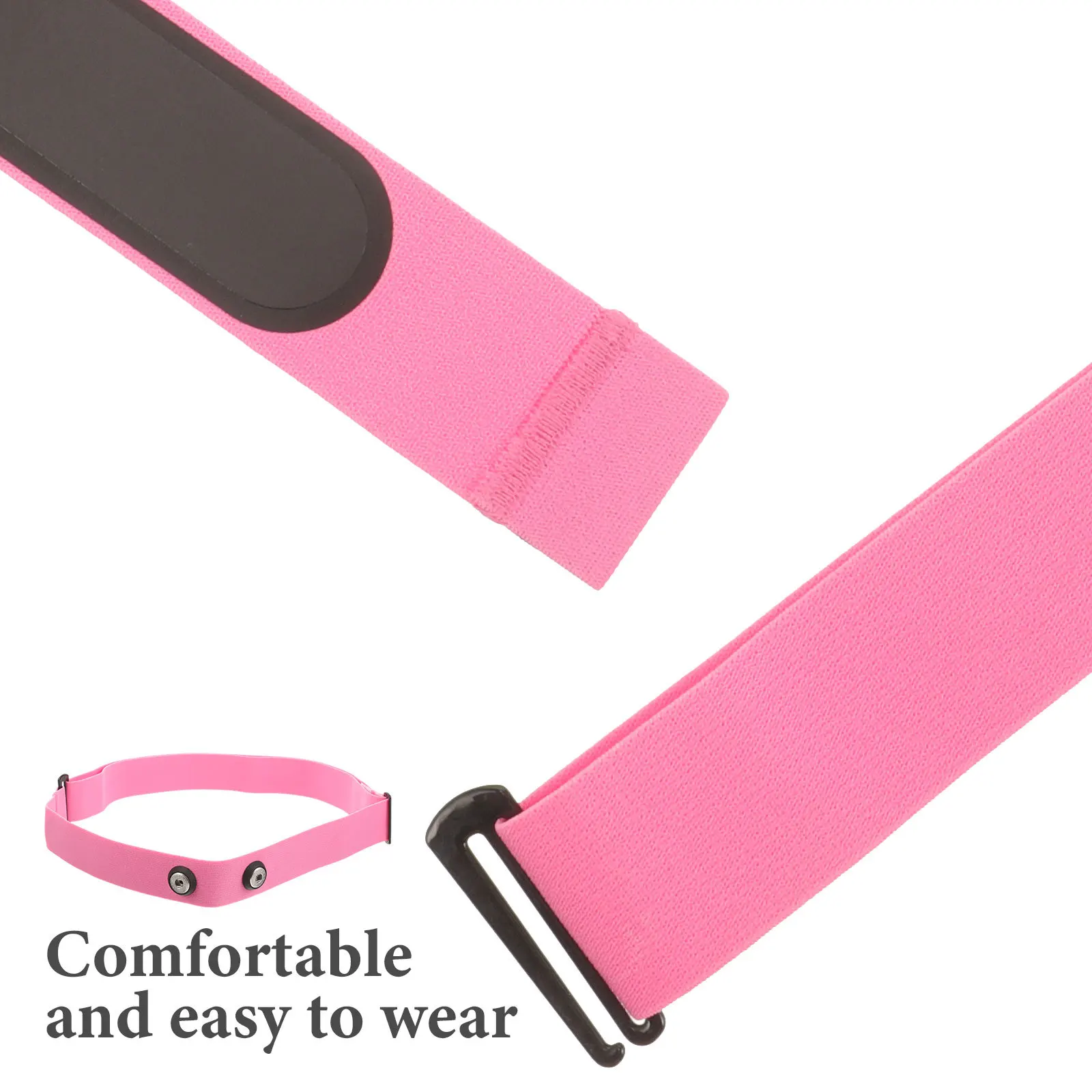 

Нагрудный ремень для монитора сердечного ритма, прочный регулируемый эластичный ремень для фиксации сердечного ритма для занятий спортом, бегом, прогулкой на открытом воздухе