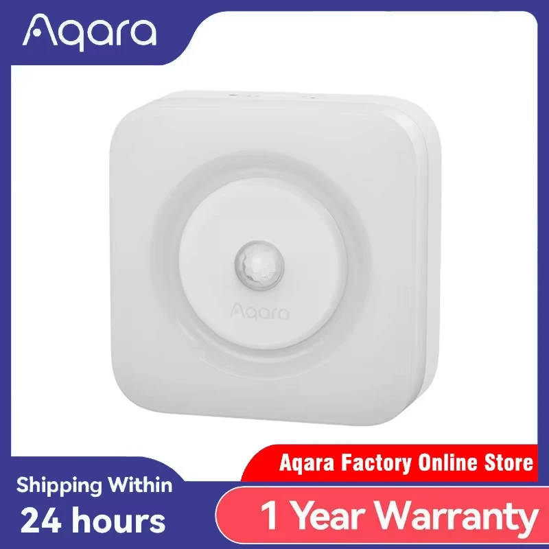 Aqara Induction Night Lamp Ultra Low Power Plug-in Human Motion Sensor 3000K Warm Light For Toilet Stair