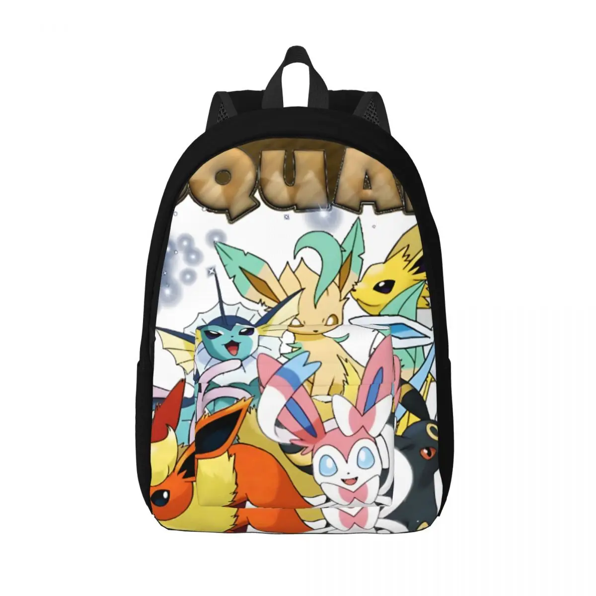 

Eeveelutions Laptop Bag Eevee For Men Kid Daily For School For Gifts Multi Compartment Kindergarten Ba