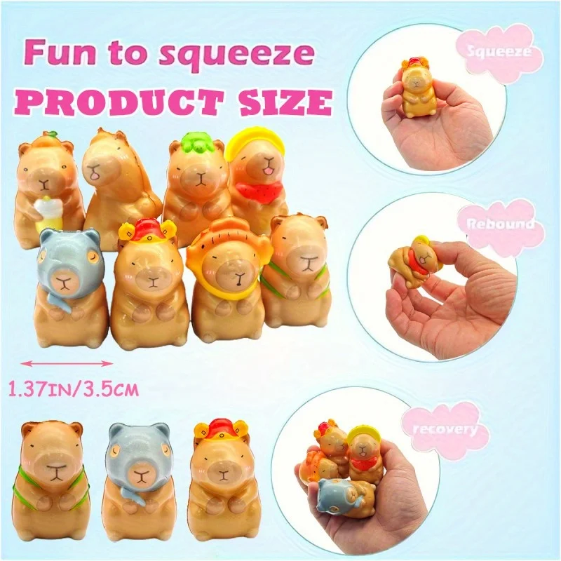 Juguete Antiestrés Capybara Squeeze Toys - alternate angle