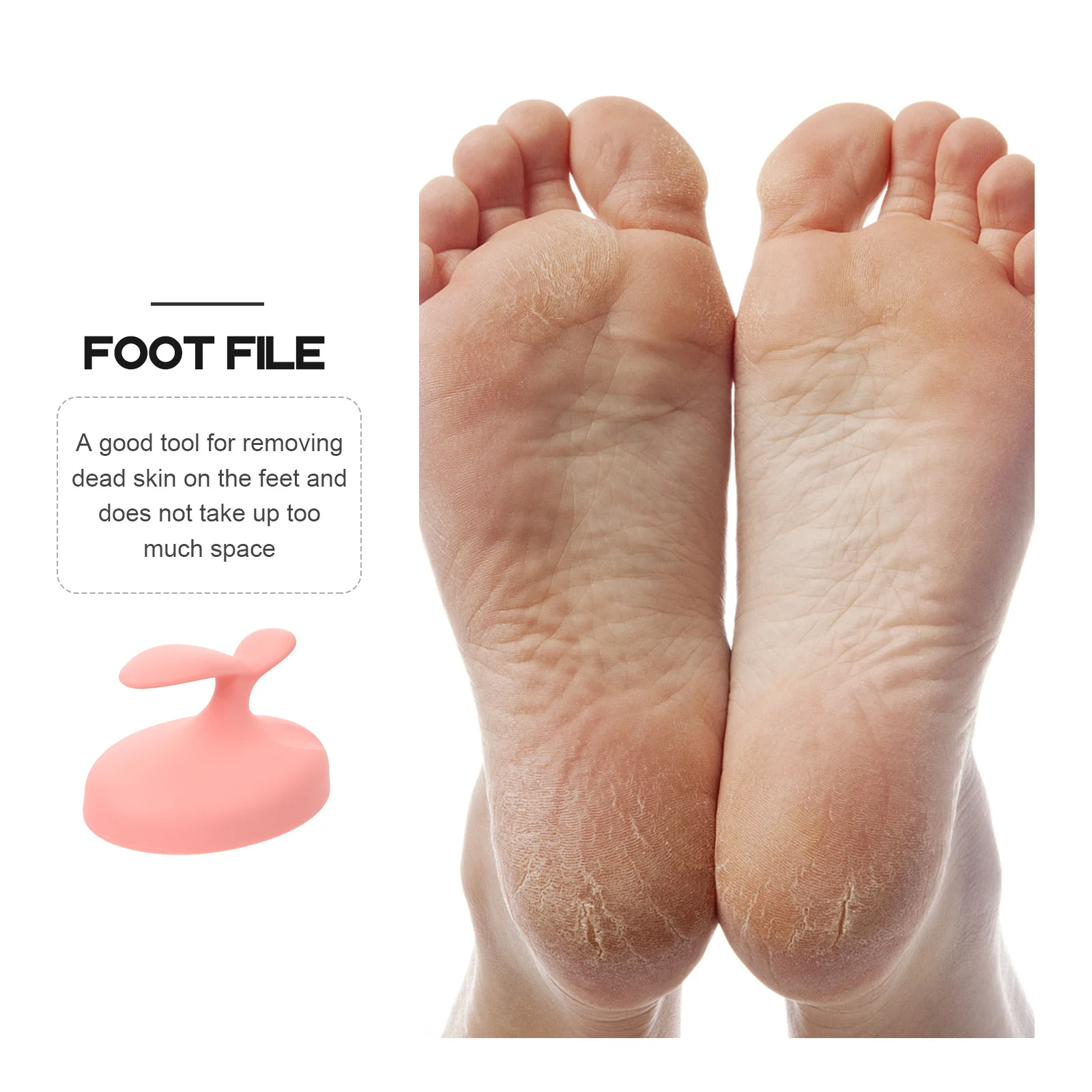 

Foot File Pedicure Tool for Dead Skin and Calluses Remover Smooth Ergonomic Design Easy Clean Reusable Home Foot Care