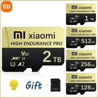 Xiaomi High Speed SD Memory Card 2TB 1TB Class 10 Mini Micro TF Flash USB Pendrive SD Card 512GB 256GB 128GB 64GB For Smartphone