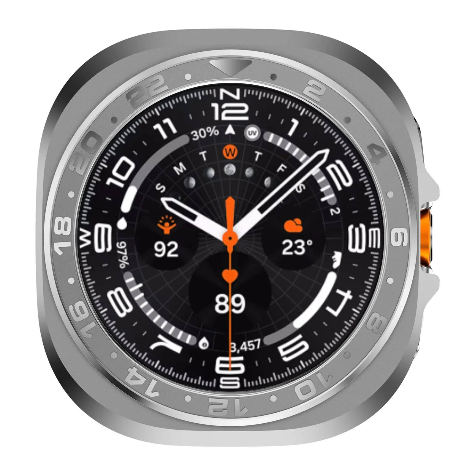 حافظة معدنية لساعة سامسونج جالاكسي الترا 2025 حافظة حماية لساعة سامسونج جالاكسي الترا 47 مللي متر 2024 ملحقات #6