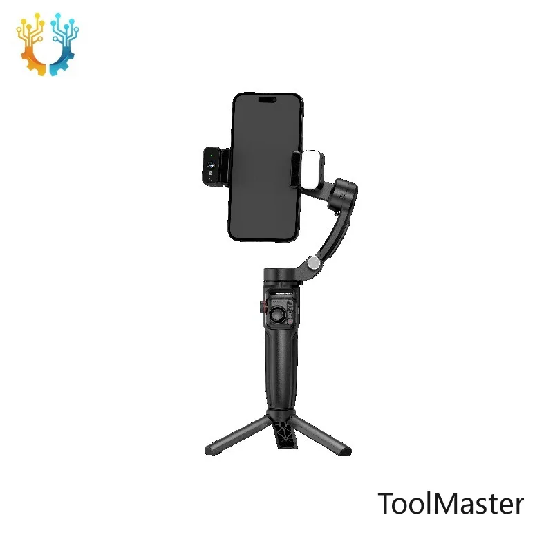 

【2026】M06 Intelligent Ai Tracking 3-Axis Stabilizer Gimbal, With Aluminum Alloy Extension Rod, Wireless Microphone, And Fill Lig