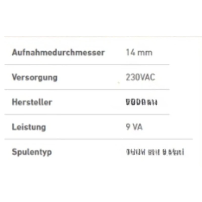 Suitable for Expobar Coffee Machine, Parker YB09 Brewing Head Solenoid Valve Coil Accessories