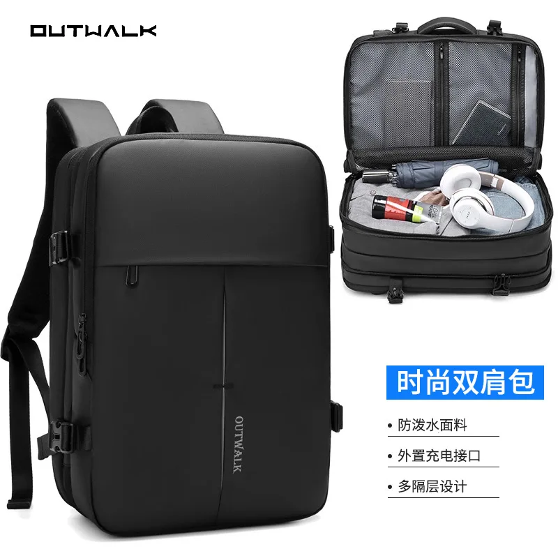 

Waterproof Large Capacity Muti Compartment Travel Backpack Expandable Anti-Theft Laptop Backpack for Women Men Luggage Backpacks