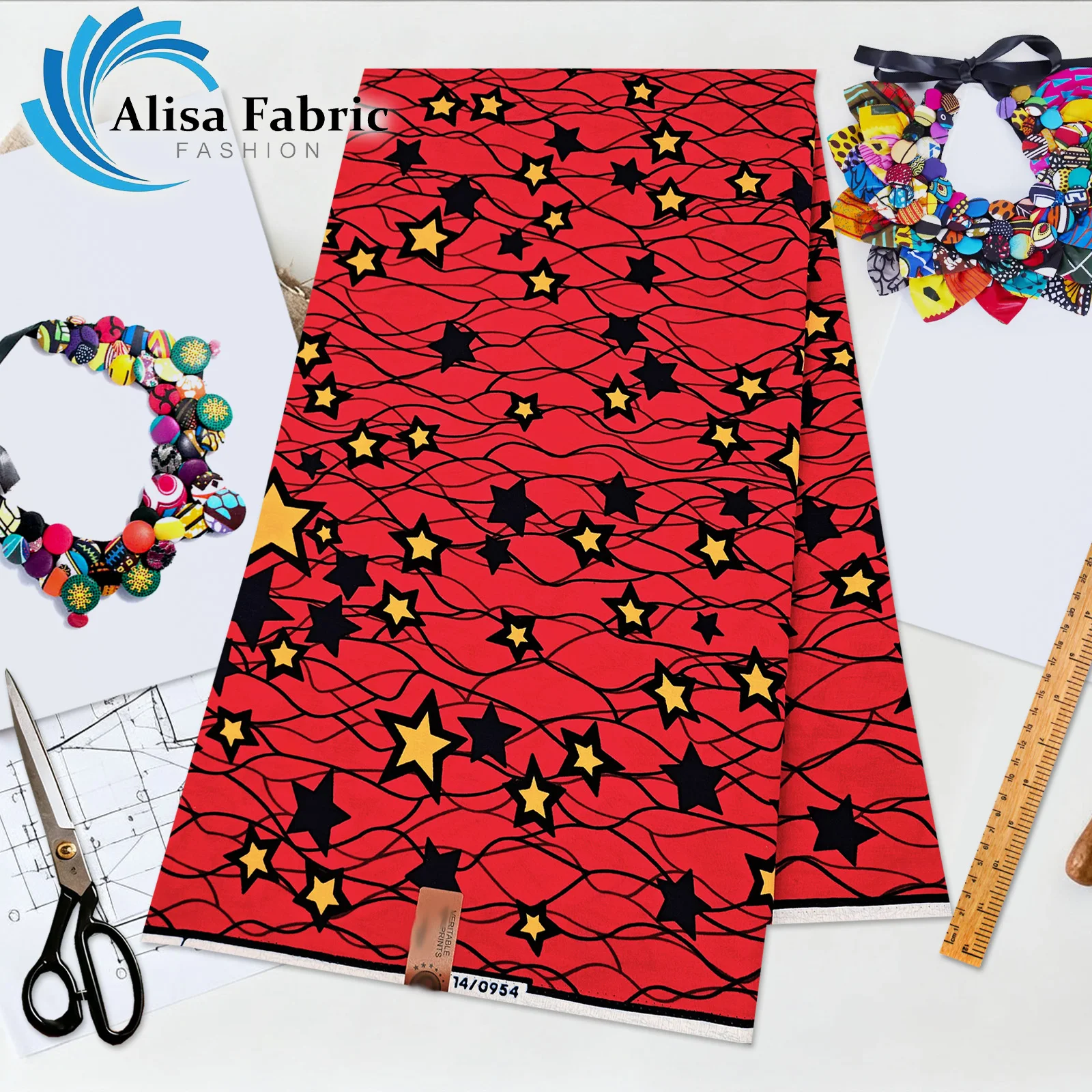 

2025 100% cotton holland African wax fabric 6 yards Christmas veritable guaranteed nigerian fabric for wedding dresses