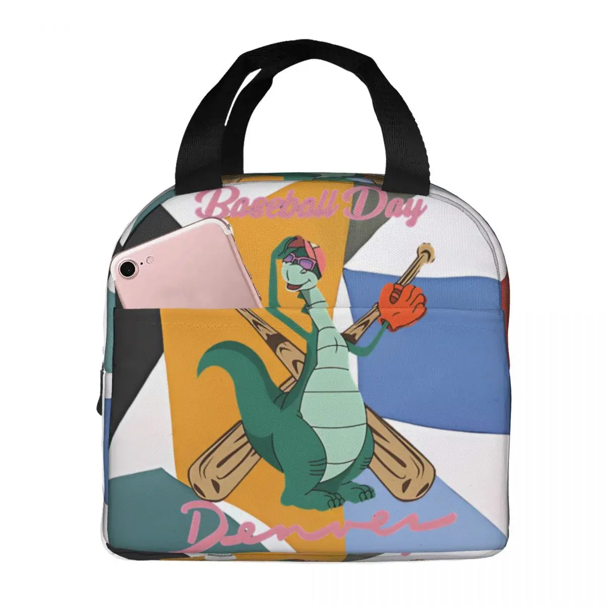 Multifunction For Men Women Denver the last dinosaur Hand Bag New Design Baseball Hiking Storage Bag