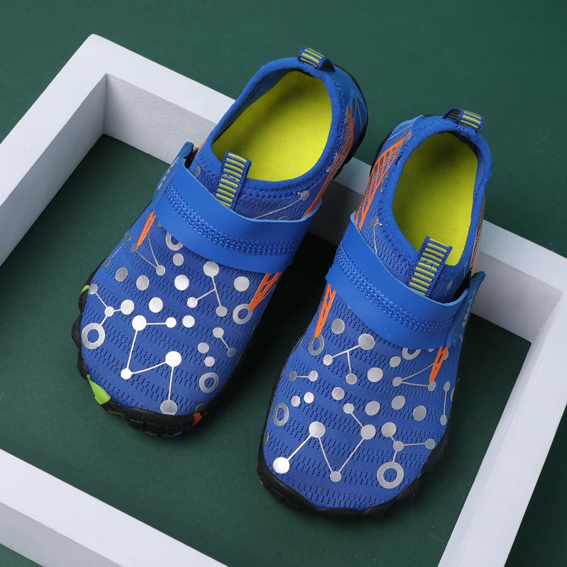 New Five-Finger Children's Swimming Shoes, Breathable Non-Slip Wading Shoes