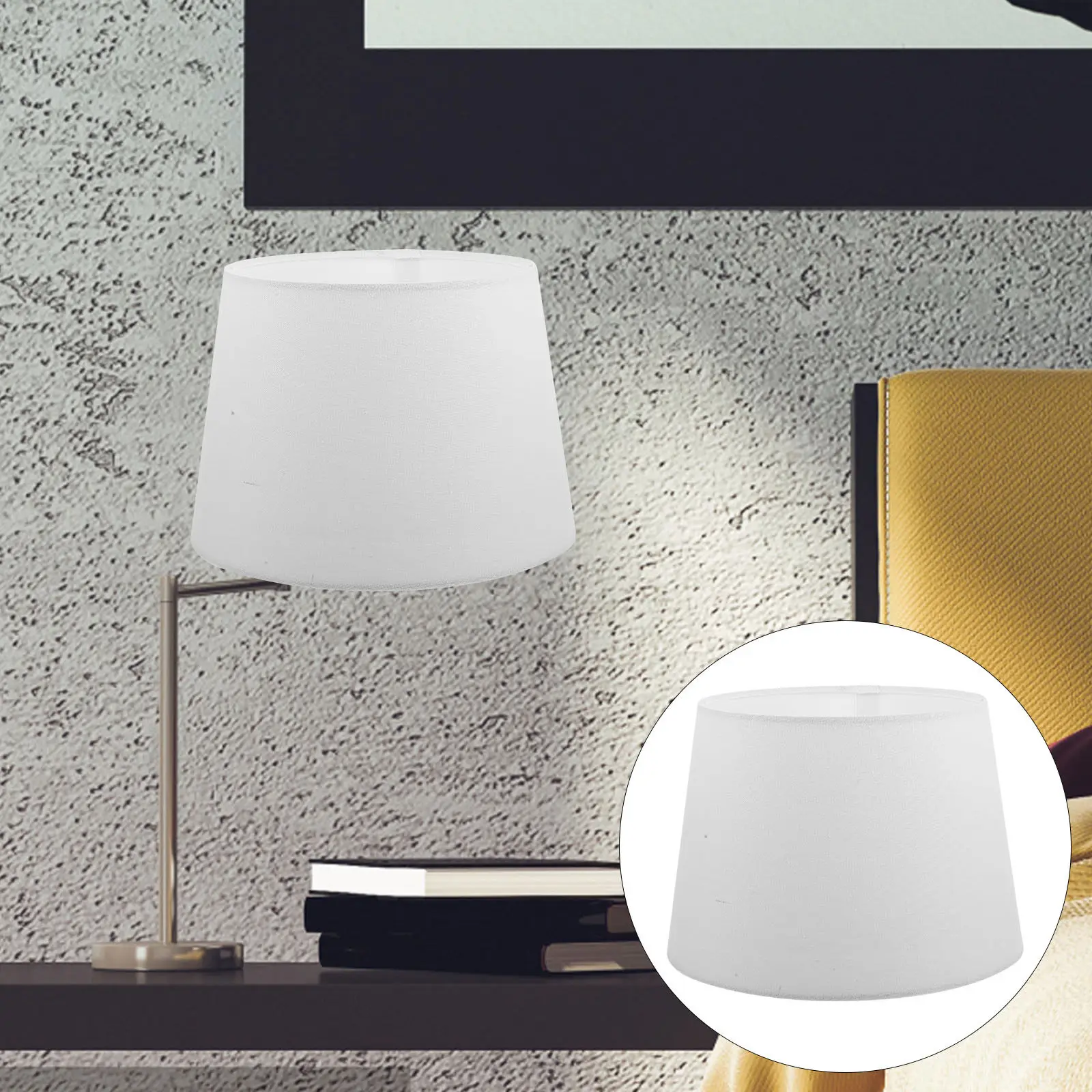 

Rustic Fabric Replacement Lampshade for Hanging Table Desk Lamp Indoor Light Shade Decorative Lamp Cover Replacement Lampshades