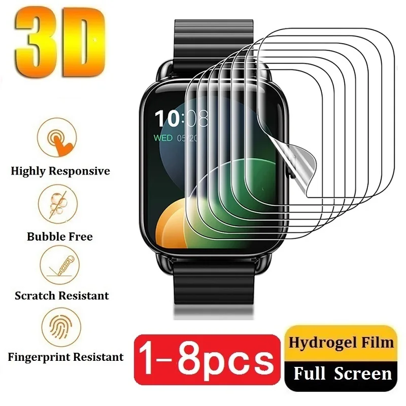 For Haylou RS4 Plus RS5 Haylou GST Screen Protector Protective Film for Haylou RS5 RS4 Plus Haylou GST LS09 Hydrogel Film Foil