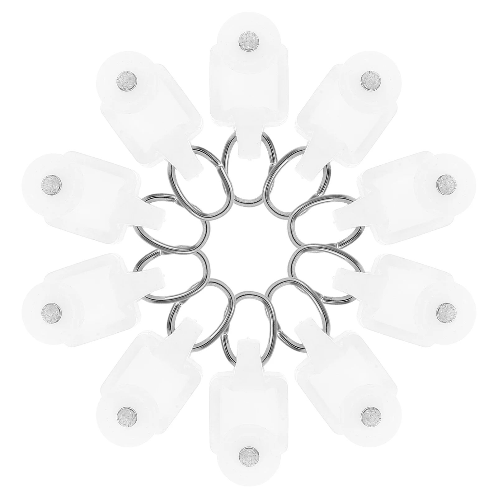 

50pcs Mute Hook Roller For L Shape Curtain Rail Pe Material Stainless Steel Connector Steady Hold No Falling Noiseless