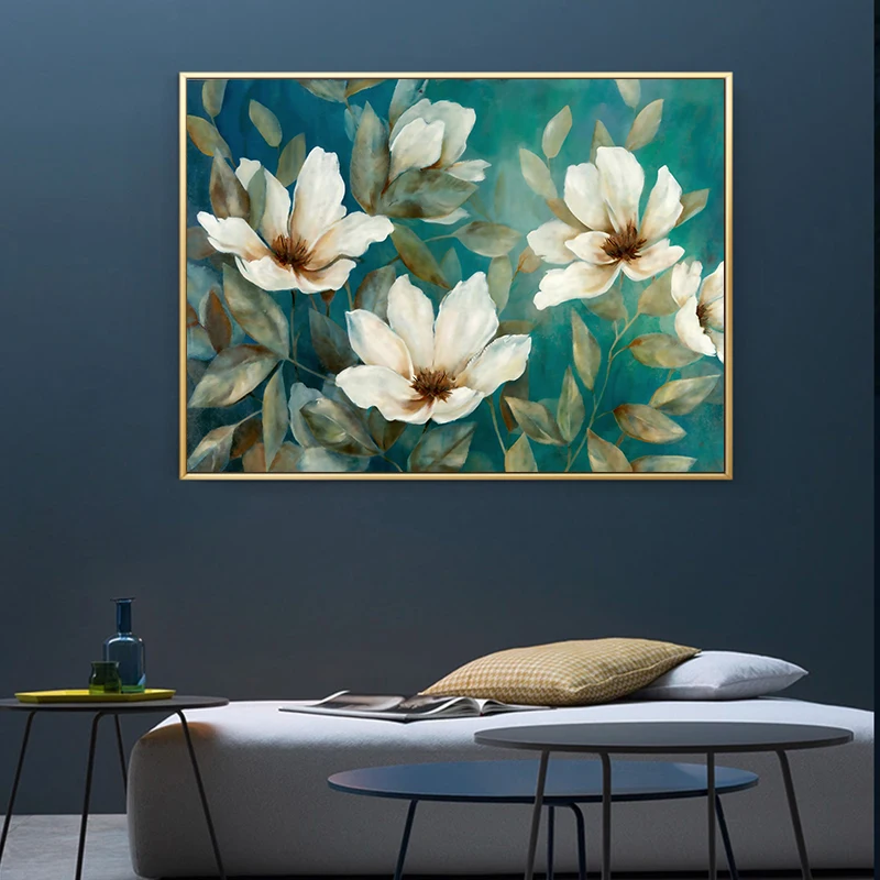 

Modern Tropical Plants Potted Wall Art Prints Canvas Painting Poster Picture For Living Room Home Decor