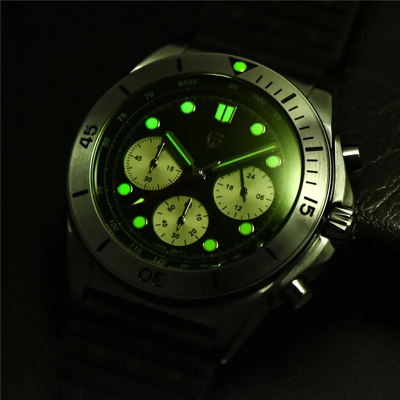 2024 PAGANI DESIGN Men Fashion Brand Chronograph Quartz Watch Men Sport Business Watches Stainless Steel Luxury Waterproof 100M